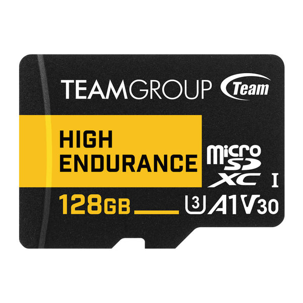 TEAMGROUP High Endurance | microSDXC card | V30 | 128GB