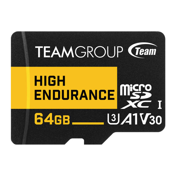 TEAMGROUP High Endurance | microSDXC card | V30 | 64GB