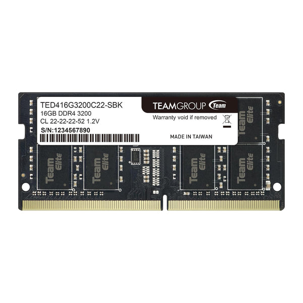 TEAMGROUP ELITE | Laptop RAM | 16GB DDR4-3200 CL22 | 260-pin SO-DIMM