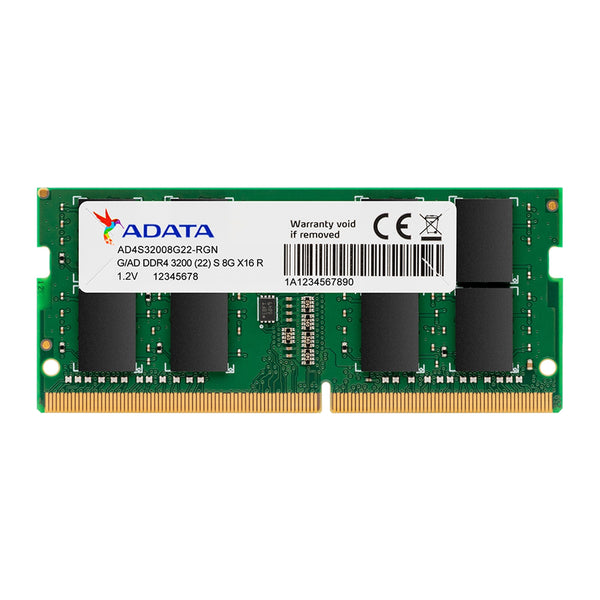 ADATA Premier | DDR4 SO-DIMM RAM | 3200MT/s CL22 | 8GB