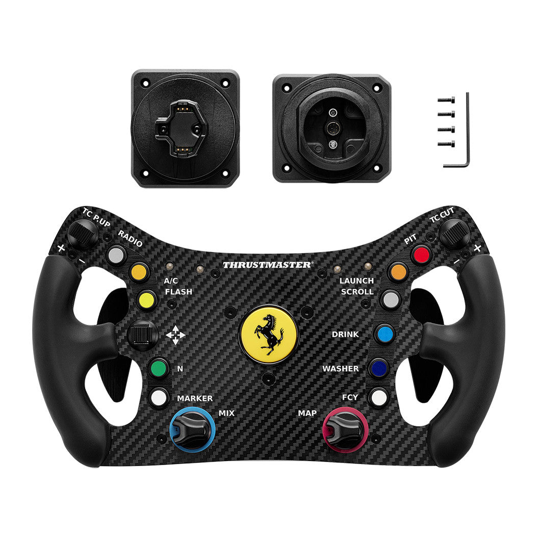 Thrustmaster Ferrari 488 GT3 Wheel Add-On | Racing Wheel Rim | 31cm | Black