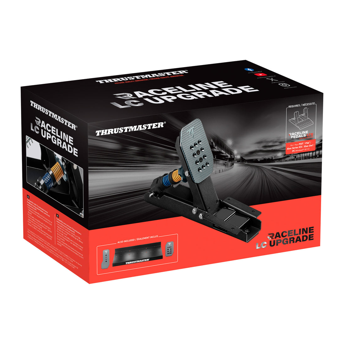 Thrustmaster Raceline LC Upgrade | Load cell brake pedal kit | 100 kg 24-bit