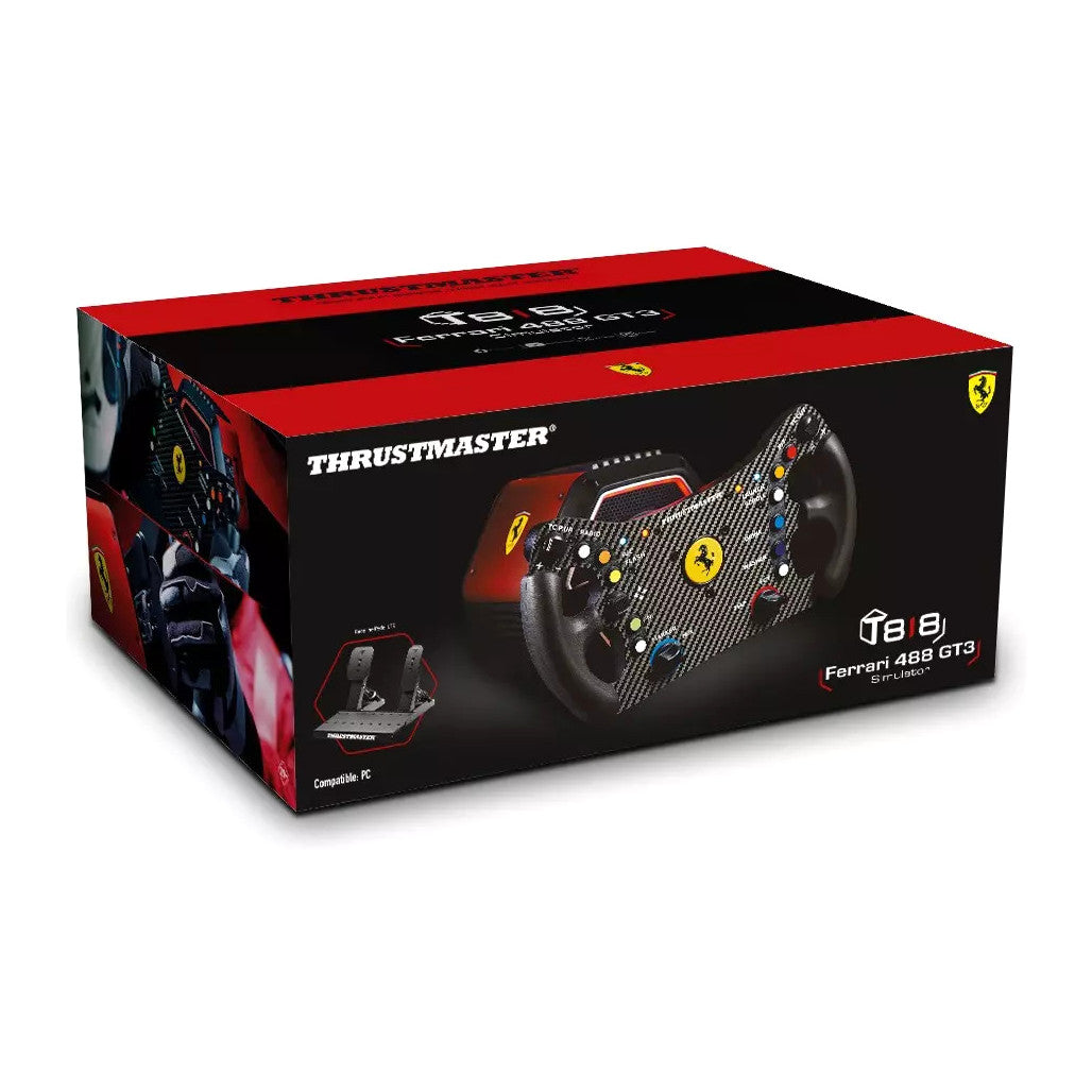 Thrustmaster T818 Ferrari 488 GT3 Simulator | Direct drive racing set | PC