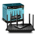 TP-Link Archer AXE75 | Wi-Fi 6E router | AXE5400 tri-band | Black
