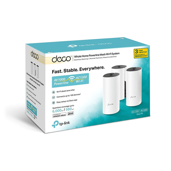 TP-Link DECOP93PK | AC1200-Home Hybrid Mesh Wi-Fi PL 3PK