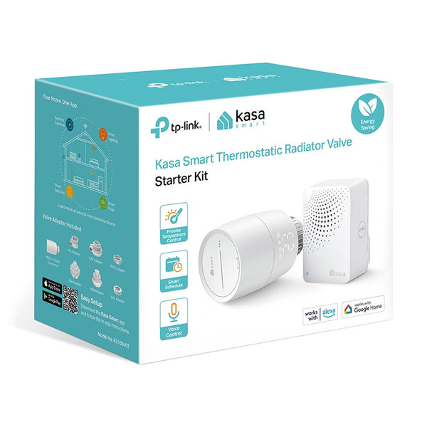 TP-Link Kasa KE100 KIT | Smart Radiator Valve | Hub Included