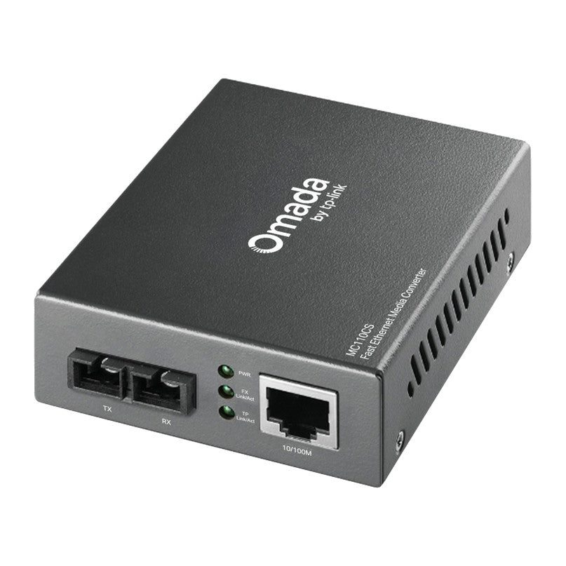 TP-Link MC110CSTP | Fibre converter | 10/100Mbps RJ45 | 100Mbps multimode SC