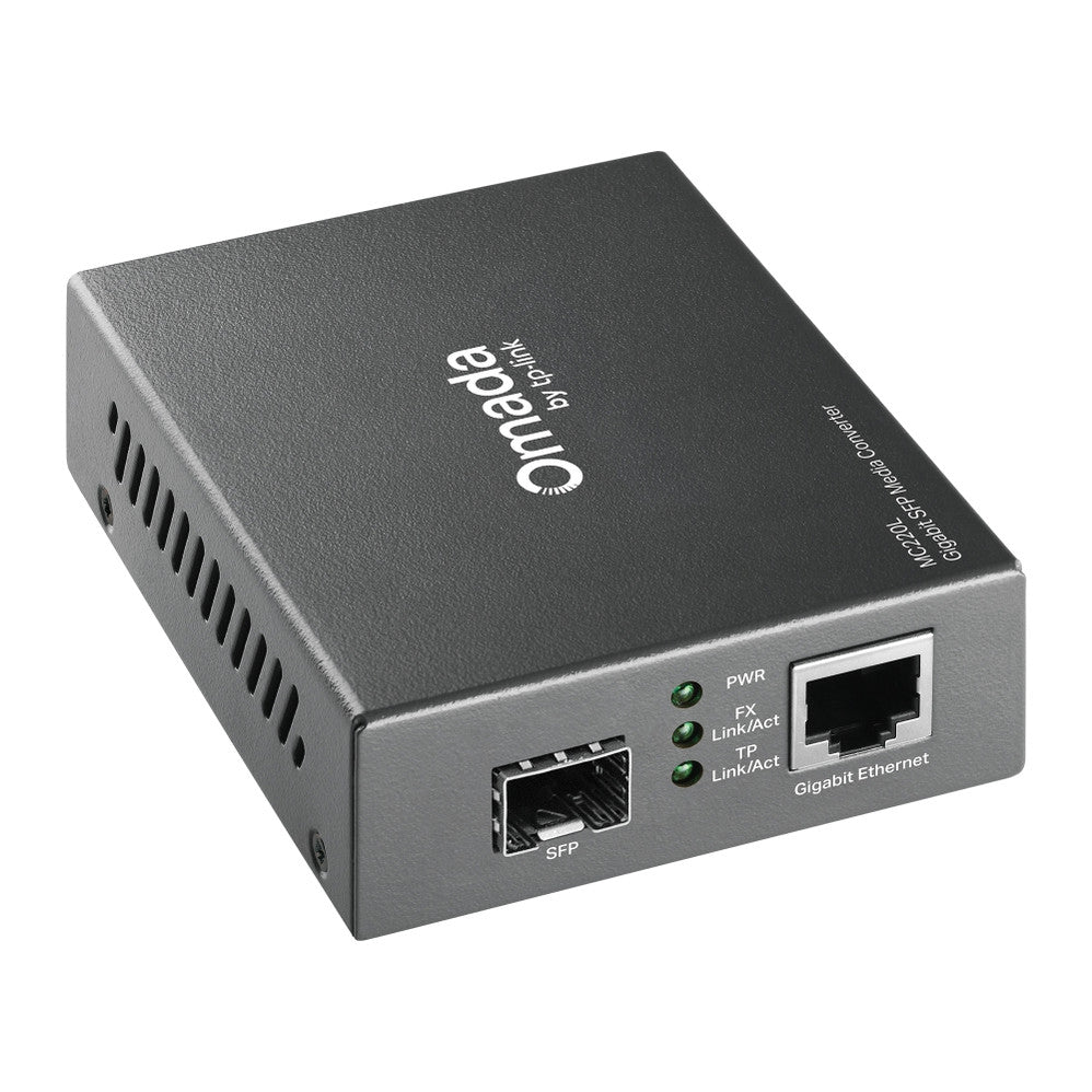 TP-Link MC220L | Gigabit SFP media converter | 10/100/1000 Mbps | 1 SFP port
