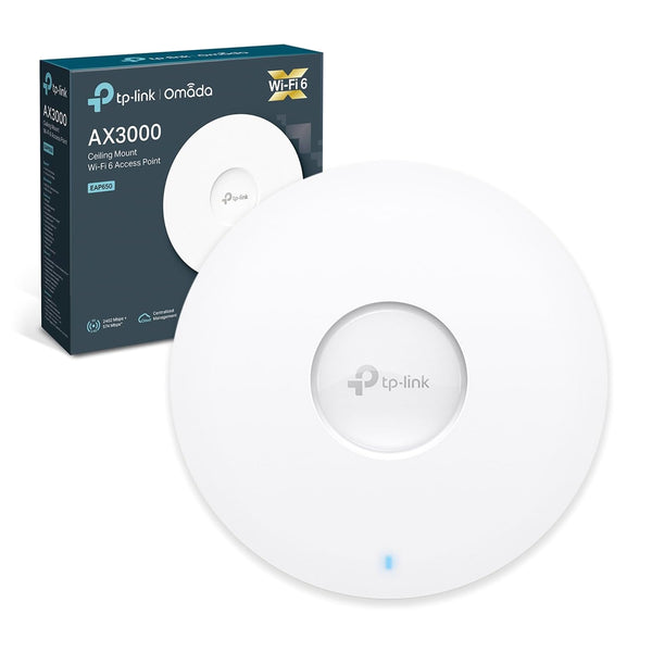 TP-Link Omada EAP650 | Wi-Fi 6 access point | AX3000 dual-band | Ceiling mount