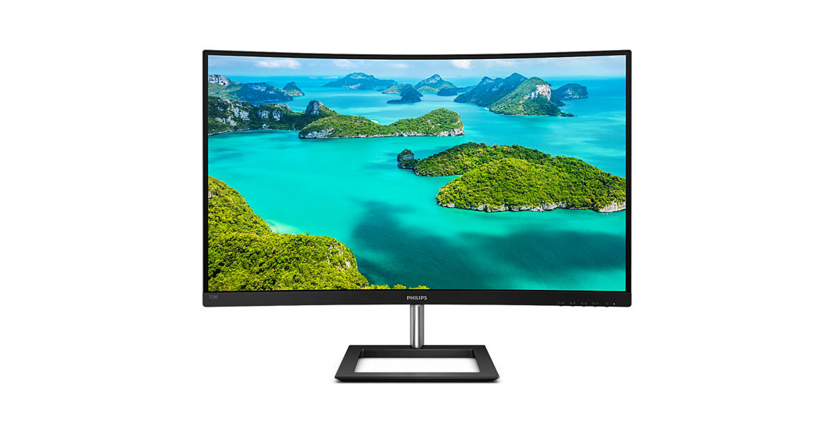 Philips E Line 328E1CA/00 | Curved monitor | 31.5 inch 4K UHD | Black
