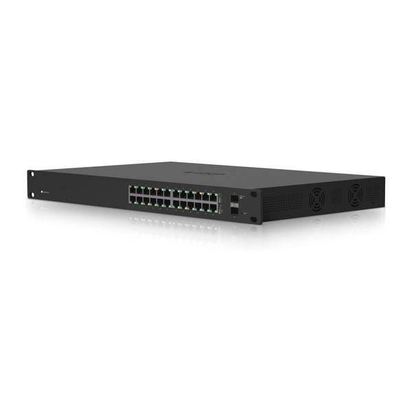 Ubiquiti EdgeSwitch 24 PoE (250W) | Managed Gigabit PoE switch | 24 ports