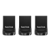 SanDisk Ultra Fit | USB flash drive | 32GB USB 3.2 Gen 1 | 3-pack