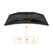 AOC C32G4Z | Curved gaming monitor | 31.5 inch FHD 260Hz | Black and red