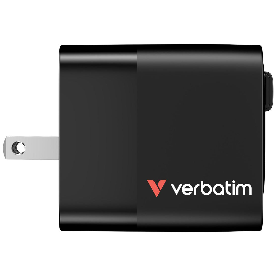 Verbatim GaN Wall Charger 65W | 2 ports | Black