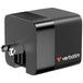 Verbatim GaN Wall Charger 65W | 2 ports | Black