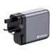 Verbatim GNC-140 | GaN wall charger | 140W 4-port | EU UK US
