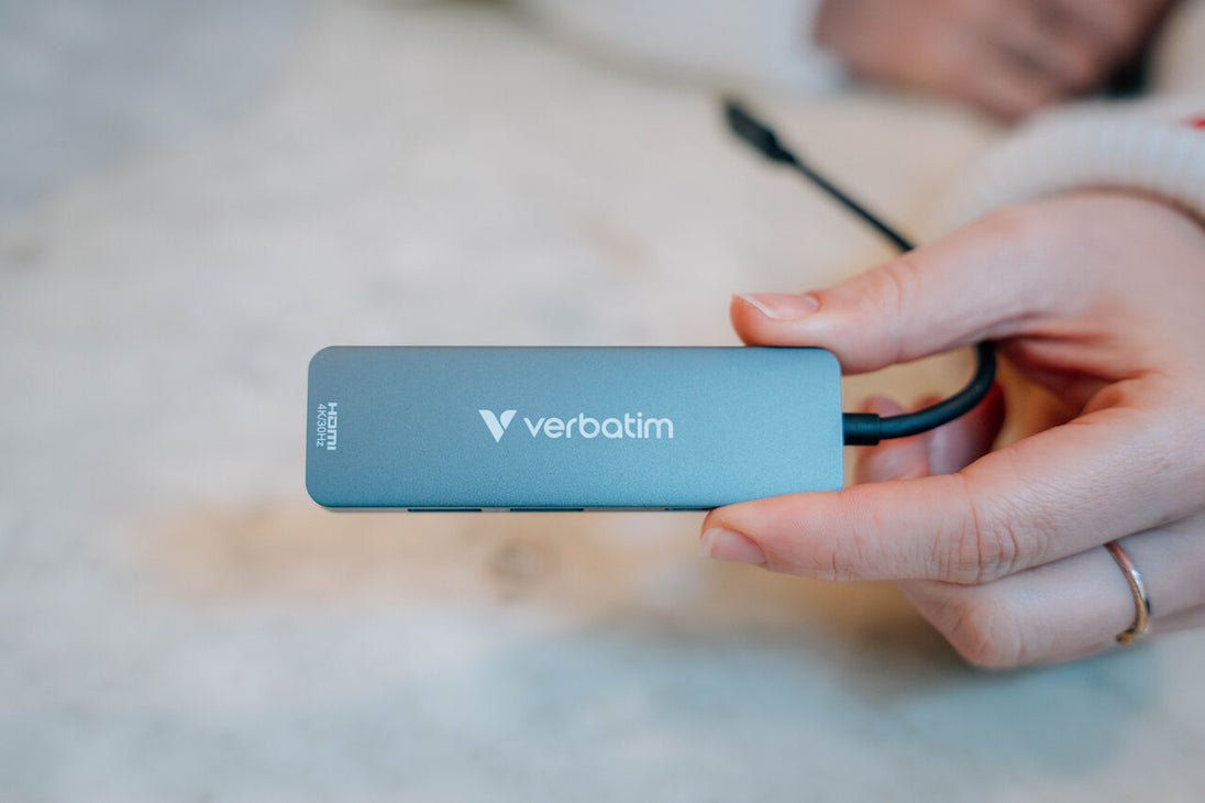 Verbatim USB-C Essentials Multiport Hub | 4 ports with 4K HDMI | 100W PD