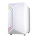 VIDA Apollo M | Micro-ATX PC case | ARGB lighting | White