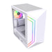 VIDA Apollo M | Micro-ATX PC case | ARGB lighting | White