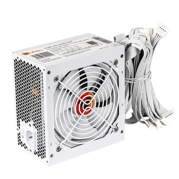 Vida ATX-500W-WHT | ATX power supply | 500W 80 PLUS Bronze | White
