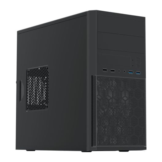 VIDA Corporate | Micro-ATX PC case | 500W PSU | Black