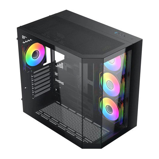 Vida EDGE-BLK | Edge ATX ARGB Cube Case