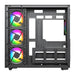Vida EDGE-BLK | Edge ATX ARGB Cube Case