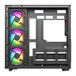 Vida EDGE-BLK | Edge ATX ARGB Cube Case