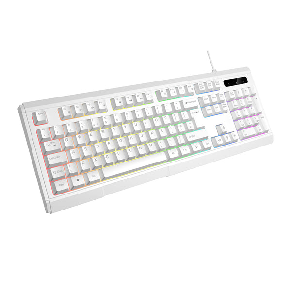 Vida Gamer 4-in-1 | USB Gaming Kit | Keyboard, Mouse, Headset & Mat | White