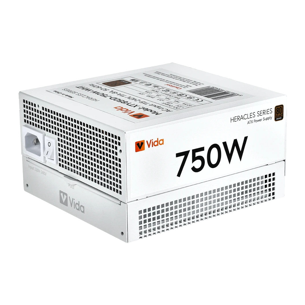 VIDA Heracles | ATX power supply | 750W 80 Plus Bronze | White