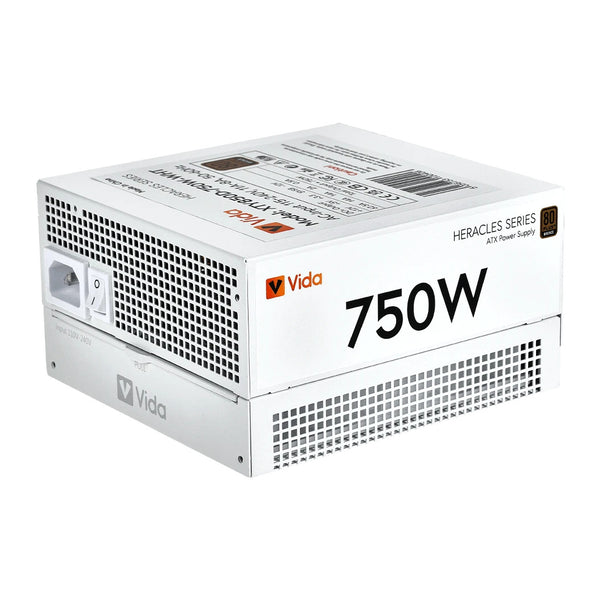 VIDA Heracles | ATX power supply | 750W 80 Plus Bronze | White