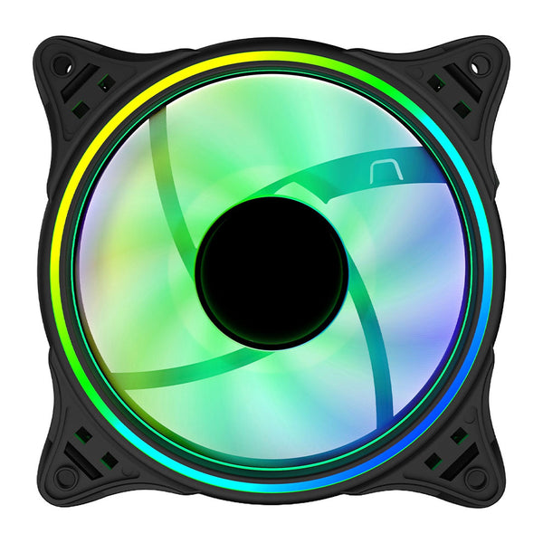 Vida Infinity01 | 120mm case fan | Dual-ring ARGB | Black