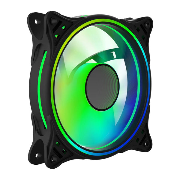 Vida Infinity01 | 120mm case fan | Dual-ring ARGB | Black