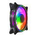Vida Infinity01 Reverse | 120mm case fan | PWM ARGB | Black