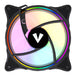 Vida Infinity01 Reverse | 120mm case fan | PWM ARGB | Black