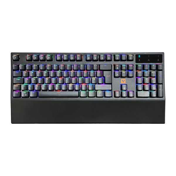 Vida Mecha | Mechanical Gaming Keyboard | RGB USB | UK Layout, Black