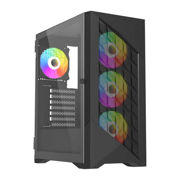 VIDA Typhoon | ATX PC case | ARGB fans | Black