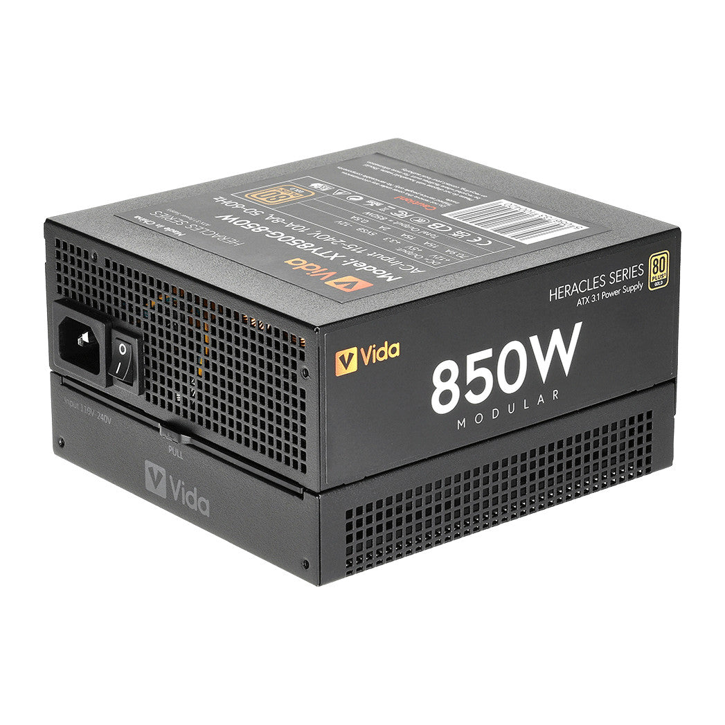 Vida Heracles | ATX 3.1 power supply | 850W | Gold | Fully modular