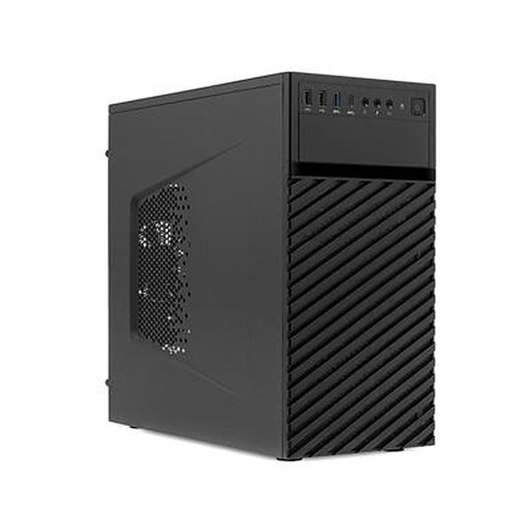 Vortex LP-200702 | Micro ATX mini tower case | USB-C front port | Black