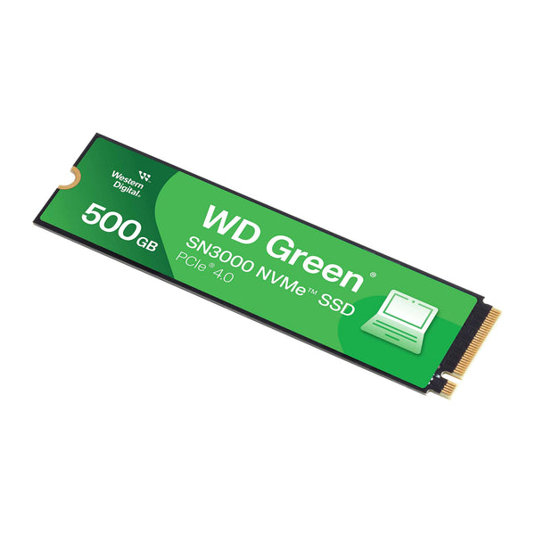 WD Green SN3000 | M.2 NVMe SSD | 500GB PCIe Gen4 x4 | 5000MB/s read