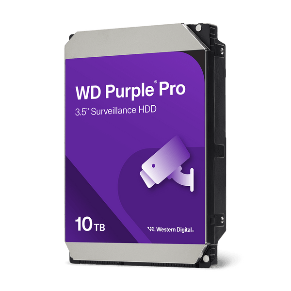 WD Purple Pro WD102PURP | Internal surveillance hard drive | 10TB SATA