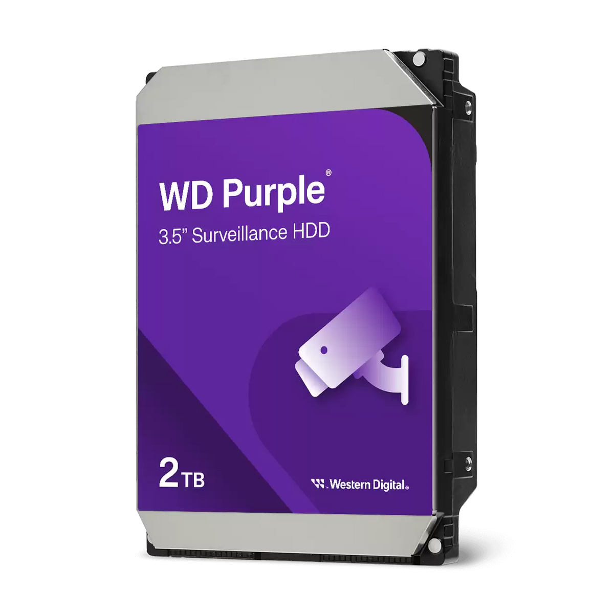 WD Purple WD23PURZ | Surveillance hard drive | 2TB 3.5-inch SATA | 5400RPM