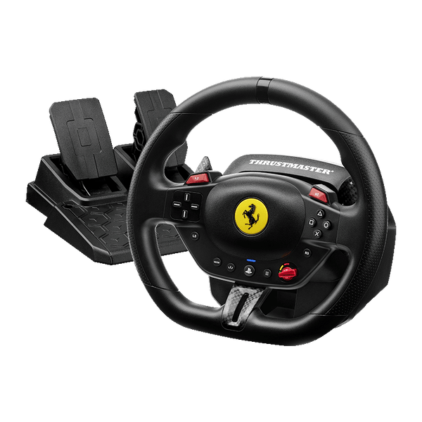 Thrustmaster T98 Ferrari 296 GTB | Racing wheel and pedals | PS5 PS4 PC