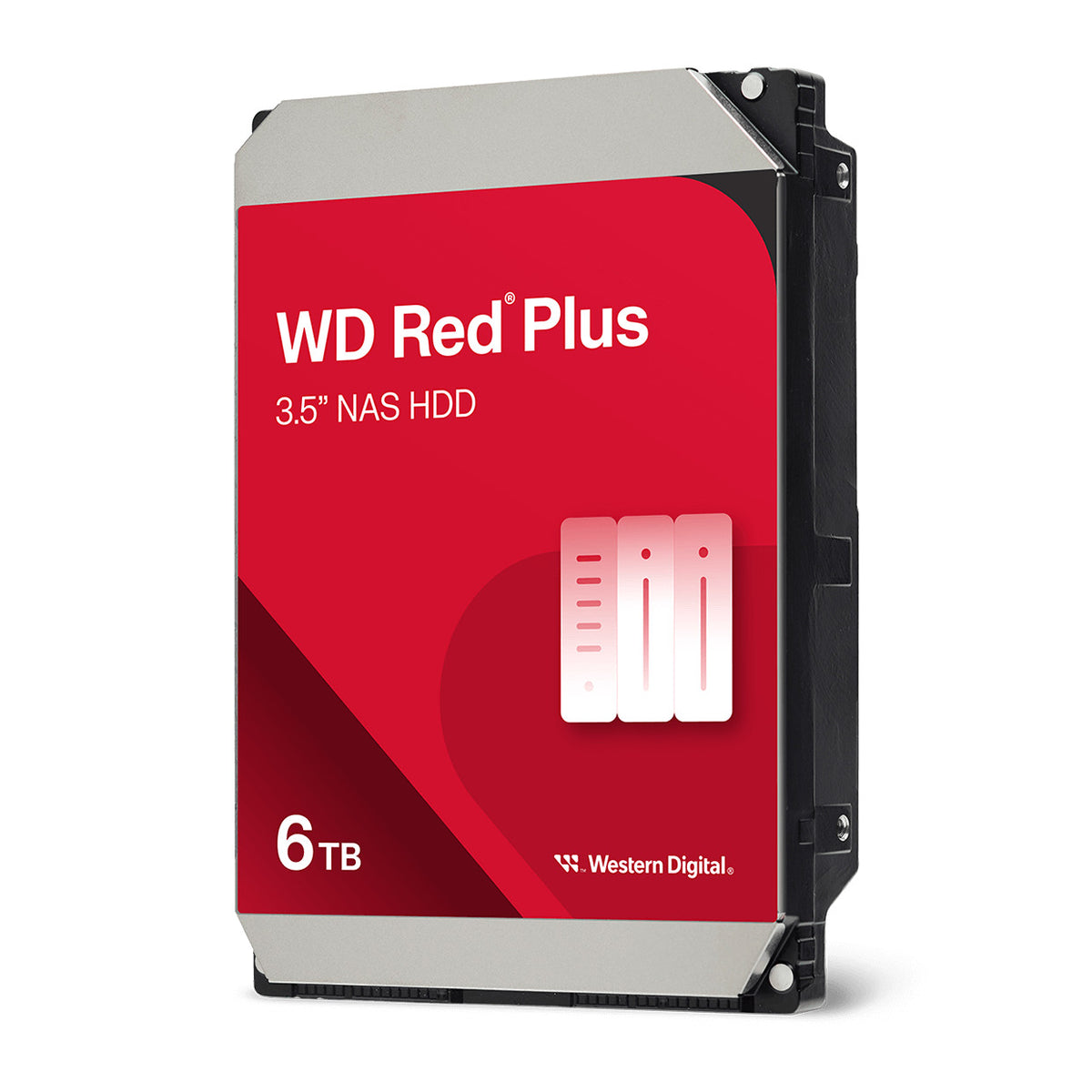 Western Digital WD Red Plus | Internal NAS HDD | 6TB | WD60EFPX2