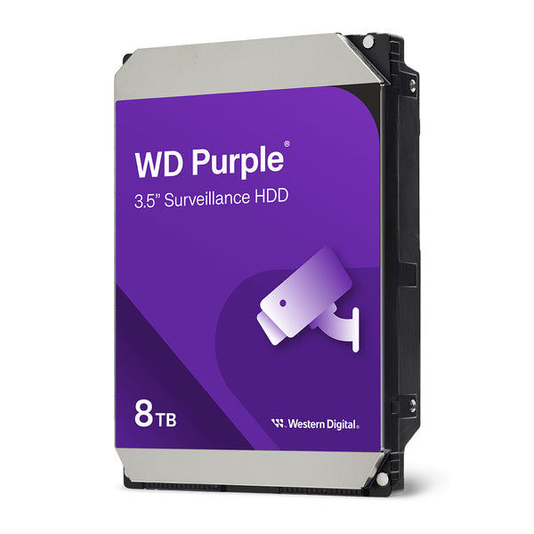 Western Digital WD Purple | Surveillance hard drive | 8TB | WD85PURZ2