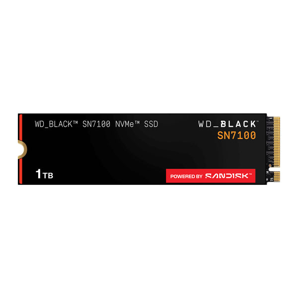 Western Digital WD_BLACK SN7100 | 1TB NVMe M.2 SSD | PCIe Gen4, 7,250MB/s
