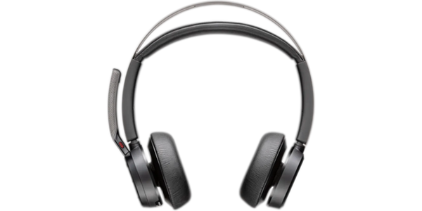 Poly Voyager Focus 2 | Microsoft Teams headset | Bluetooth stereo with ANC
